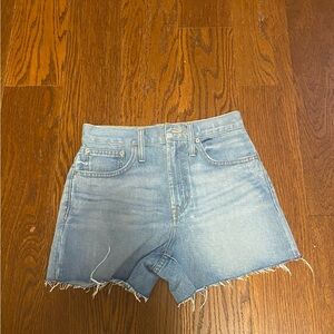 Madewell Light Blue Jean Shorts
NWOT
